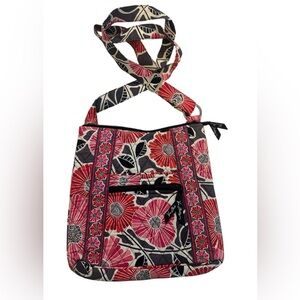Vera Bradley cherry blossom crossbody bag.